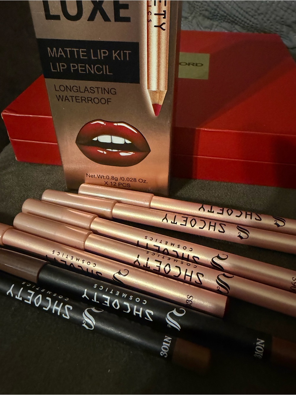 Various Matte Lip Pencils by Shcoety Cosmetics- Many diverse shades